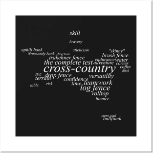 Equestrian Dictionary - Cross-country Posters and Art